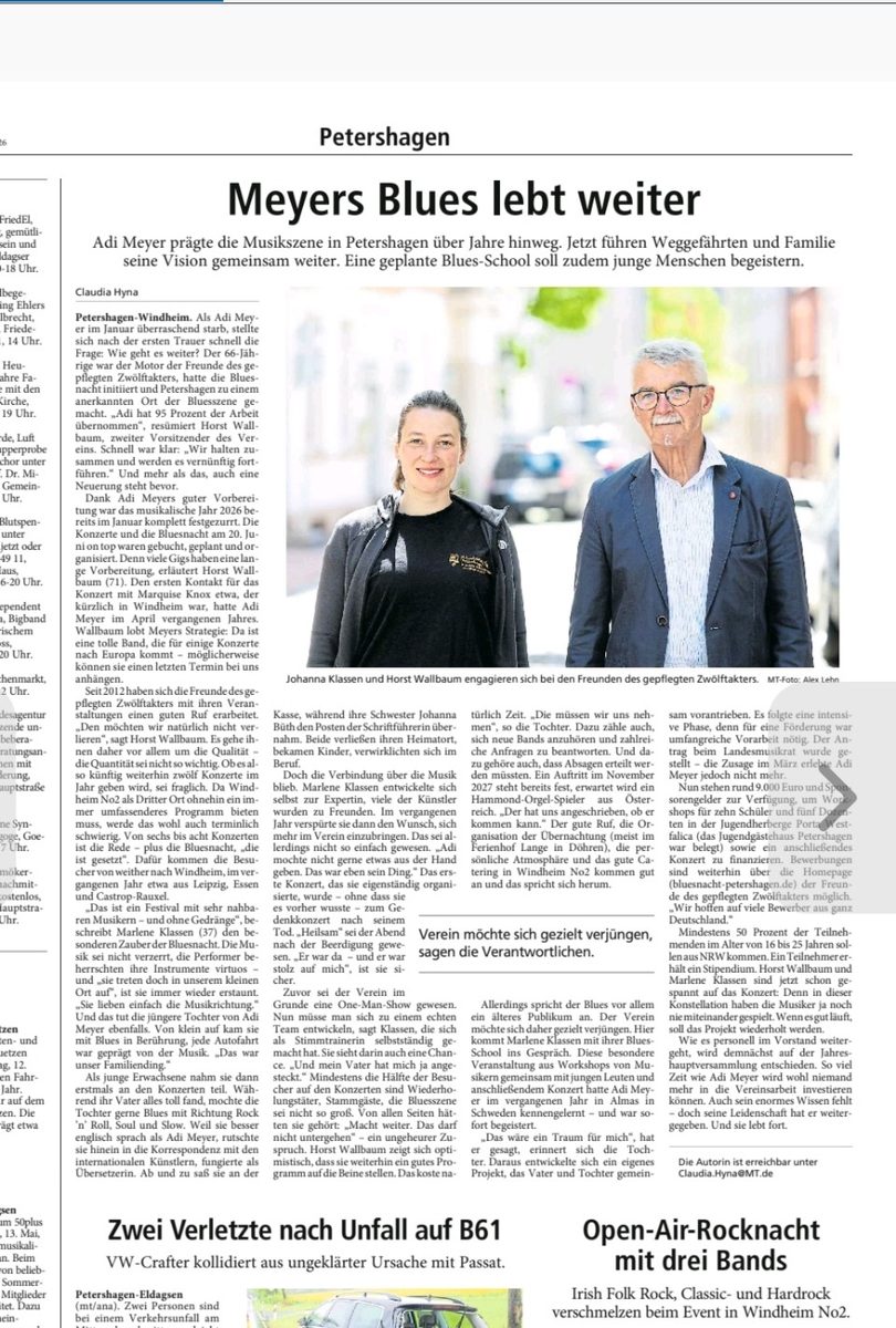 Mindener Tageblatt, Meyers Blues lebt weiter